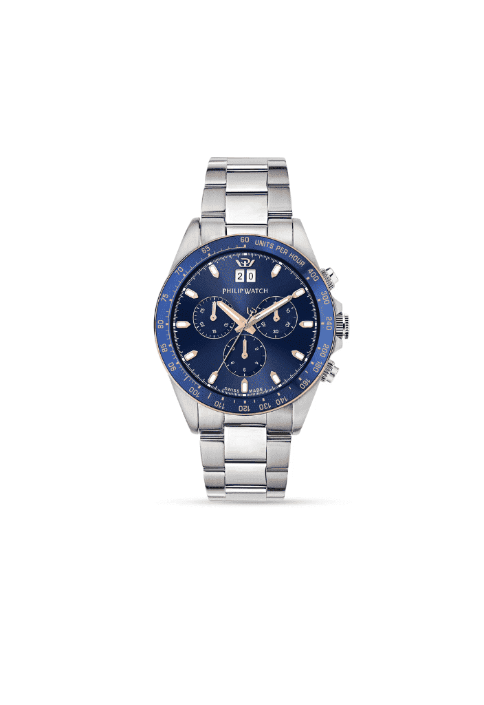 Scopri l'Eccellenza Svizzera con il Philip Watch Caribe Sport: Un Cronografo Elegante e Funzionale per Ogni Occasione