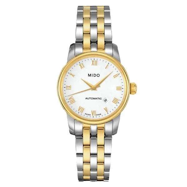 Stile e Precisione del MIDO Baroncelli II Automatico Donna: Una Raffinata Sinfonia in Oro Rosa e Acciaio