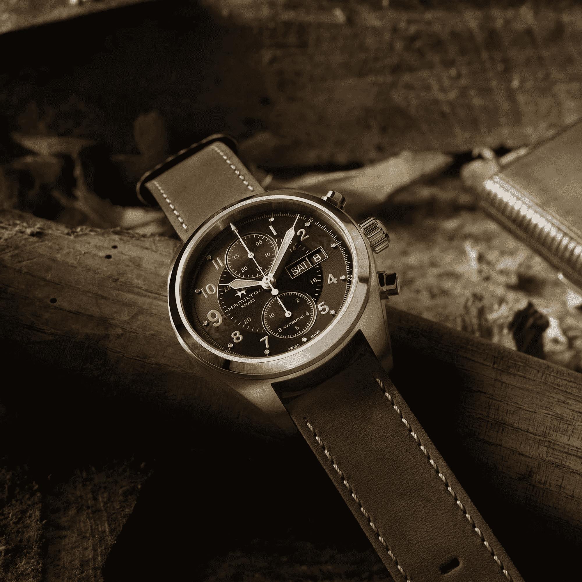 Hamilton Khaki Field Automatic 42mm – crono swiss made MDR