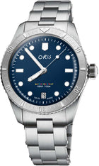 Oris Divers Sixty-Five Date LFP Limited Edition Uomo 38mm Acciaio Quadrante Blu Automatico Calibro 733-1 Zaffiro Super-LumiNova BG W9 Lunetta Diver Bracciale Acciaio Data 100m Ref. 01 733 7771 4085-Set