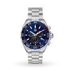 TAG Heuer Formula 1 Chronograph Aston Martin Red Bull Racing Uomo 43 mm Acciaio Quadrante Blu Lunetta Fissa Blu con Scala Tachimetrica Vetro Zaffiro Cronografo al Quarzo 1/10 di Secondo Data Bracciale Acciaio 200 m Swiss Made Limited Ref. CAZ101AB.BA0842