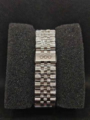 Bracciale in acciaio dell’orologio subacqueo, con chiusura e incisioni OOO