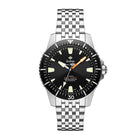 Zodiac Super Sea Wolf Pro-Diver Automatico Uomo 42 mm Acciaio Quadrante Nero Lunetta Nera Vetro Zaffiro Cronometro COSC STP 3-13 Bracciale Acciaio 300 m Swiss Made Ref. ZO3552