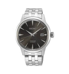 Seiko Presage Cocktail Time Espresso Martini Automatico Uomo 40,5 mm Acciaio Quadrante Antracite Sunray Vetro Hardlex Box-Shaped Data Bracciale Acciaio 50 m Ref. SRPE17J1