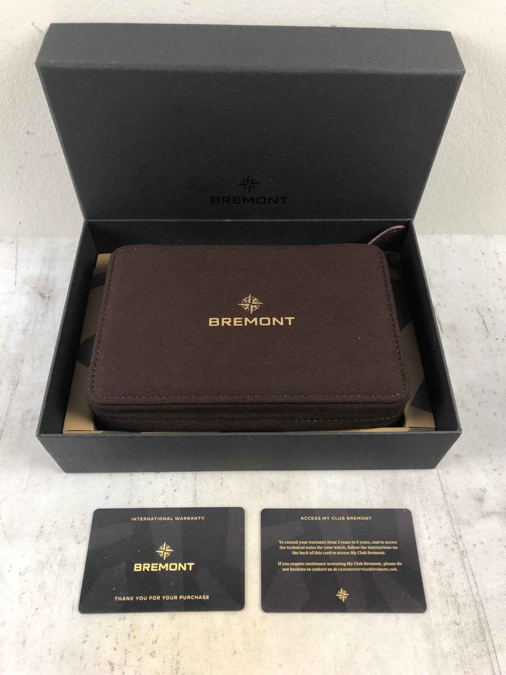 Orologio subacqueo da uomo in confezione: astuccio e carte Bremont