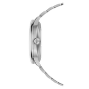 Orologio MIDO Commander in acciaio con corona e cinturino a maglie