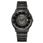 MIDO Commander Gradient Automatico Uomo 40 mm Acciaio 316L PVD Nero Quadrante Trasparente Fumé Nero Vetro Zaffiro Data Caliber 80 Bracciale Acciaio Nero 50 m Swiss Made Ref. M021.407.33.411.00