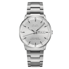 MIDO Commander Chronometer Automatico Uomo 40 mm Acciaio 316L Quadrante Argento Dégradé Vetro Zaffiro COSC Day-Date Caliber 80 Si Bracciale Acciaio 50 m Swiss Made Ref. M021.431.11.031.00