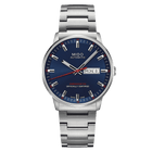 MIDO Commander Chronometer Automatico Uomo 40 mm Acciaio 316L Quadrante Blu Dégradé Vetro Zaffiro COSC Day-Date Caliber 80 Si Bracciale Acciaio 50 m Swiss Made Ref. M021.431.11.041.00