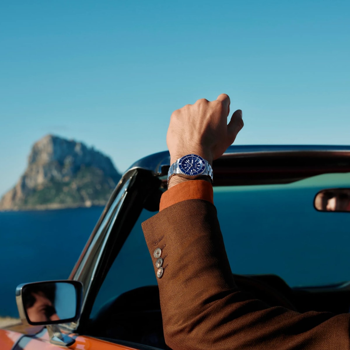 MIDO Ocean Star 200 Automatico Uomo 41 mm Acciaio 316L Quadrante Blu Lunetta Girevole Vetro Zaffiro Day-Date Caliber 80 Bracciale Acciaio 200 m Swiss Made Ref. M026.930.11.041.00 Oasi Watch
