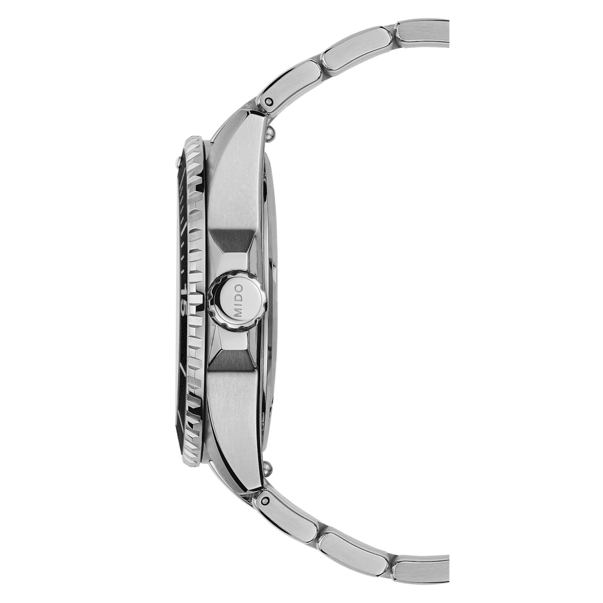 MIDO Ocean Star 200 Automatico Uomo 41 mm Acciaio 316L Quadrante Nero Lunetta Girevole Vetro Zaffiro Day-Date Caliber 80 Bracciale Acciaio 200 m Swiss Made Ref. M026.930.11.051.00