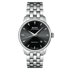 MIDO Baroncelli Automatico Uomo 38 mm Acciaio Quadrante Nero Vetro Zaffiro Antiriflesso Data Caliber 80 Bracciale Acciaio 50 m Swiss Made Ref. M8600.4.18.1