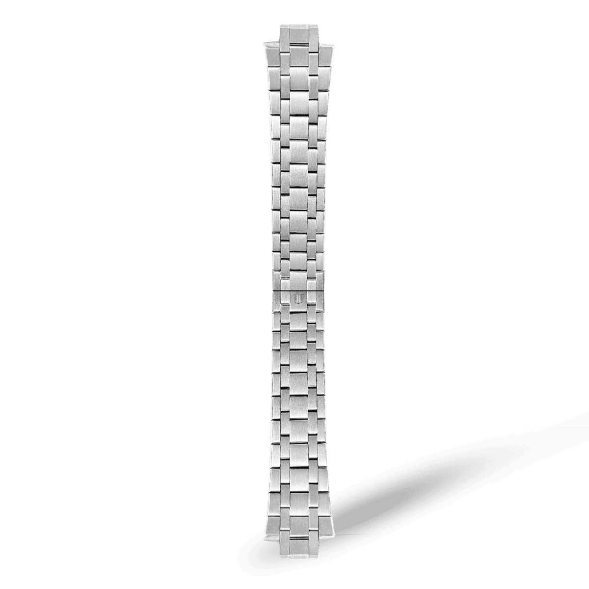 Bracciale in acciaio per orologio con maglie rettangolari
