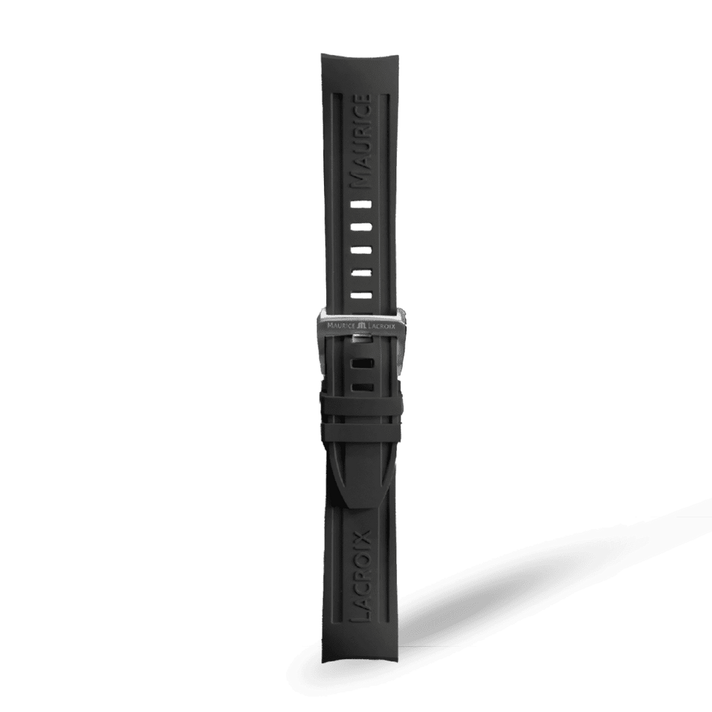 Maurice Lacroix Pontos S Diver Uomo 42mm Acciaio Quadrante Nero Automatico Calibro ML115 Vetro Zaffiro Lunetta Ceramica Diver Cinturino Pelle Marrone Data 600m Swiss Made Ref. PT6248-BRZ01-330-2 Oasi Watch