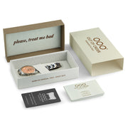 Confezione con orologio: scatole e accessori cartacei con logo OOO