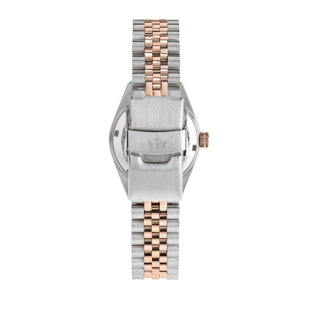 Orologio da polso Philip Watch con cinturino in metallo bicolore e fibbia rettangolare visibile