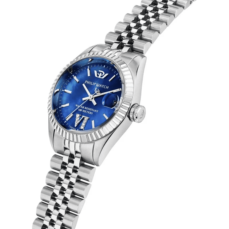 Orologio da donna Philip Watch con quadrante blu e bracciale in acciaio