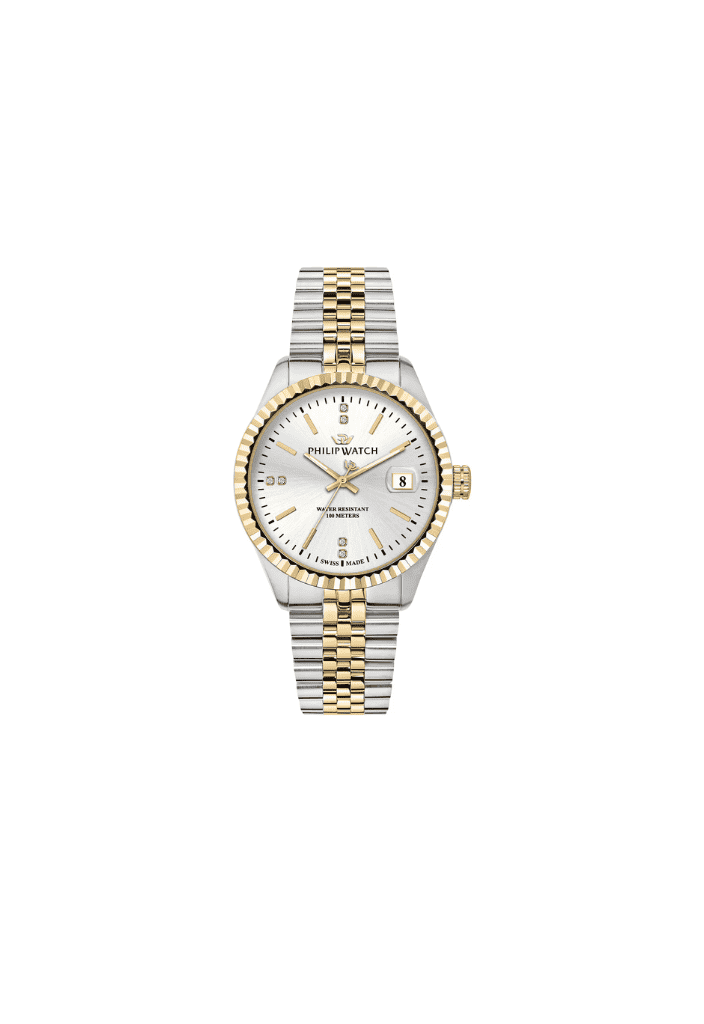 Philip Watch Caribe – Swiss Made bicolor oro e bianco MDR