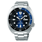 Seiko Prospex Sea Turtle Diver Automatico Uomo 45 mm Acciaio Quadrante Blu Lunetta Girevole Unidirezionale Vetro Hardlex Giorno e Data Bracciale Acciaio Diver's 200 m Made in Japan Ref. SRPC25J1