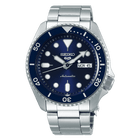 Seiko 5 Sports SKX Automatico Uomo 42,5 mm Acciaio Quadrante Blu Lunetta Girevole Unidirezionale Blu Vetro Hardlex Giorno e Data Bracciale Acciaio 100 m Ref. SRPD51K1