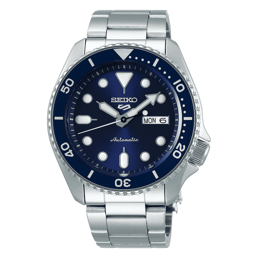 Seiko Prospex Sea Save the Ocean Turtle Automatico Uomo 45 mm Acciaio Quadrante Blu Lunetta Girevole Blu e Nera Vetro Hardlex Giorno e Data Bracciale Acciaio Diver's 200 m Made in Japan Ref. SRPD21J1