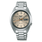Seiko 5 Sports SNXS Automatico Uomo 37,4 mm Acciaio Quadrante Avorio Vetro Hardlex Curvo Giorno e Data Bracciale Acciaio 100 m Ref. SRPK91K1