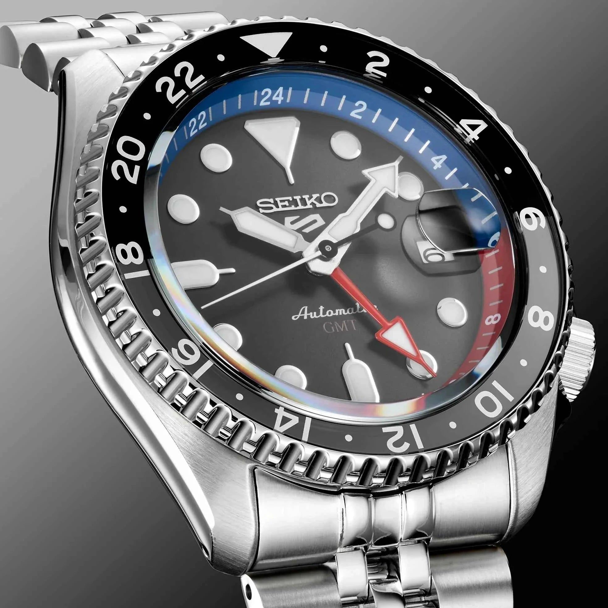 Seiko SSK019K1 – Automatico GMT – Quadrante Grigio – Cassa 42,5 mm – Codice SSK019K1