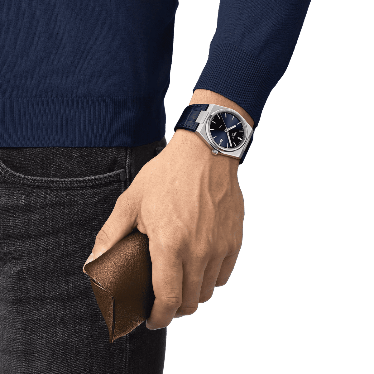 Tissot PRX 40mm Blu Pelle Quarzo – Ref. T137.410.16.041.00 MDR