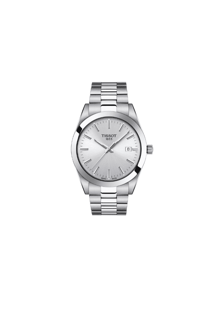 Tissot Gentleman Quartz Silver Argento 40mm Swiss Made T127.410.11.031.00 MDR