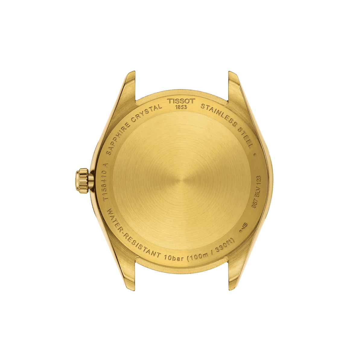 Tissot Ballade 40mm Quarzo – Oro Giallo con Quadrante Nero T156.410.33.051.00 MDR