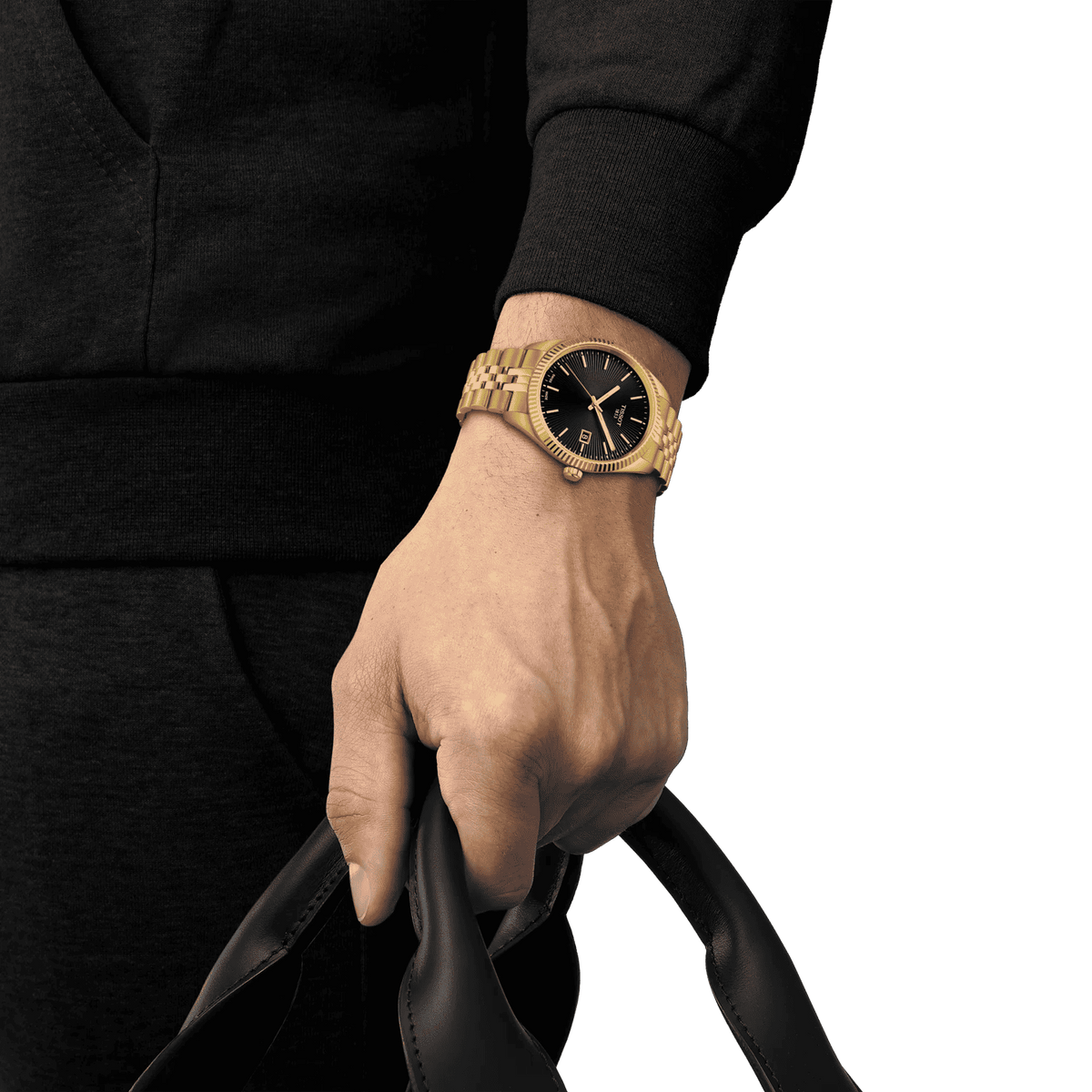 Tissot Ballade 40mm Quarzo – Oro Giallo con Quadrante Nero T156.410.33.051.00 MDR