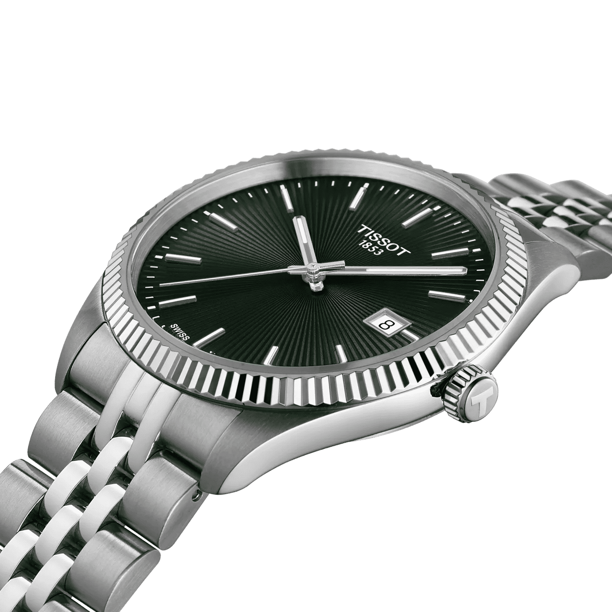 Tissot Ballade 40mm Quarzo Uomo – Quadrante Verde, Bracciale Acciaio, Swiss Made – Codice T156.410.11.091.00 MDR