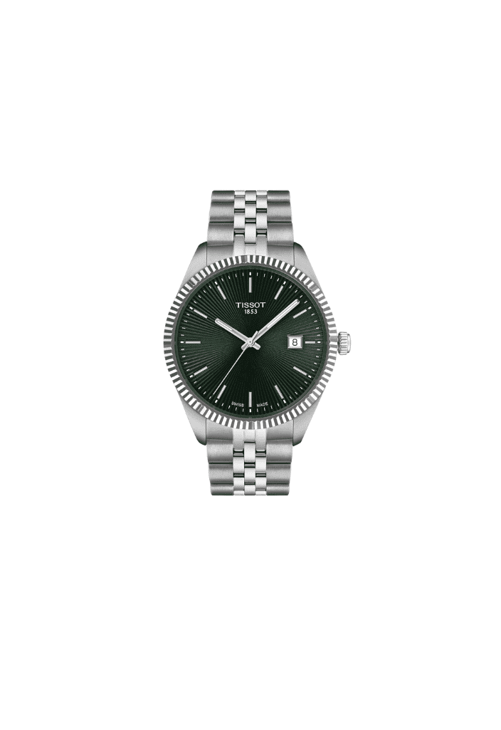 Tissot Ballade 40mm Quarzo Uomo – Quadrante Verde, Bracciale Acciaio, Swiss Made – Codice T156.410.11.091.00 MDR