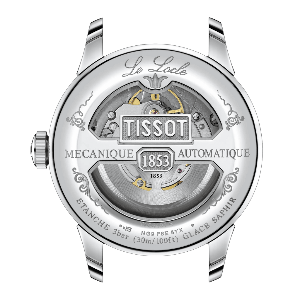 Tissot Le Locle Powermatic 80 – Automatico Swiss Made, blu, 39.3mm – Cod. T006.407.11.043.00 MDR