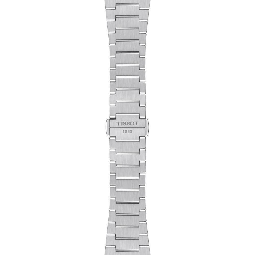 Orologio automatico con bracciale in acciaio a maglie e fibbia