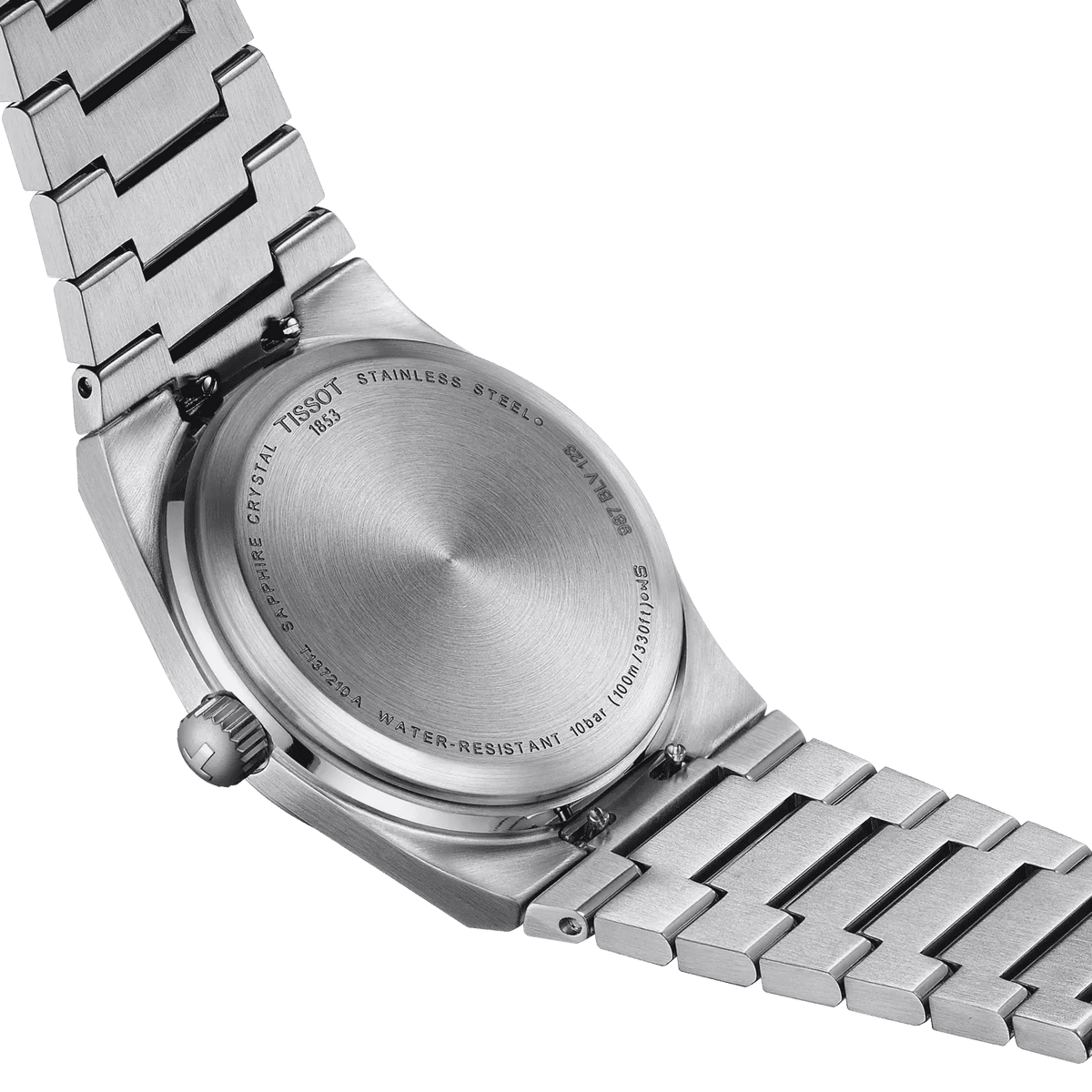 Tissot PRX 35mm – Orologio Quarzo Swiss Made, Quadrante Argentato, Acciaio, Ref. T137.210.11.031.00 MDR