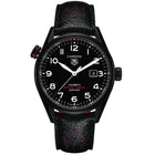 TAG Heuer Carrera Calibre 5 Drive Timer Automatico Uomo 43 mm Titanio Nero PVD Quadrante Nero Lunetta Interna Girevole Vetro Zaffiro Data Cinturino Pelle Nera Traforata 10 ATM Swiss Made Ref. WAR2A80.FC6337