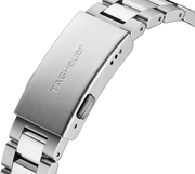 Orologio TAG Heuer Aquaracer con chiusura in acciaio e bracciale a maglie
