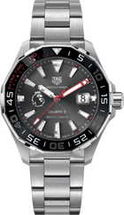 TAG Heuer Aquaracer 300M Calibre 5 Automatico Uomo 43 mm Acciaio Quadrante Nero Lunetta Girevole in Acciaio e Ceramica Vetro Zaffiro Data Bracciale Acciaio 38 Ore 30 ATM Swiss Made Special Edition Ref. WAY201D.BA0927