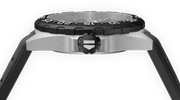 Orologio TAG Heuer Formula 1: vista dall’alto, lunetta nera con tacche e corona