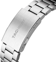Bracciale in acciaio TAG Heuer con fibbia e finitura satinata