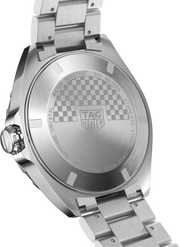 Retro cassa orologio TAG Heuer in acciaio con scritta 200 meters e TAG Heuer