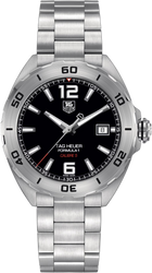 TAG Heuer Formula 1 Calibre 5 Automatico Uomo 41 mm Acciaio Quadrante Nero Lunetta Girevole Vetro Zaffiro Calibre 5 Automatico Data Bracciale Acciaio 20 ATM Swiss Made Ref. WAZ2113.BA0875
