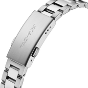 Orologio TAG Heuer Aquaracer in acciaio, bracciale con fibbia e incisione TAG Heuer
