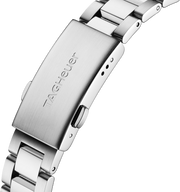 Bracciale in acciaio TAG Heuer Aquaracer con chiusura e logo sul cinturino