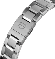 Orologio TAG Heuer Autavia con bracciale in acciaio e chiusura a pulsante