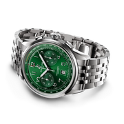 Orologio Breitling Premier B01 42 mm con quadrante verde e cassa in acciaio