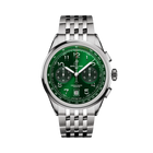 Breitling Premier B01 Chronograph 42 Automatico Uomo 42 mm Acciaio Quadrante Verde Calibro B01 COSC Bracciale Acciaio Ref. AB0145371L1A1