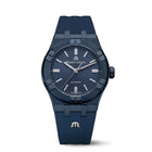 Maurice Lacroix AIKON Automatic 39mm Blue PVD Limited Edition Uomo Acciaio PVD Blu Quadrante Blu Clous de Paris Automatico Calibro ML115 Vetro Zaffiro Cinturino Gomma Blu 200m Swiss Made 888 Esemplari Ref. AI6007-PVC00-430-4