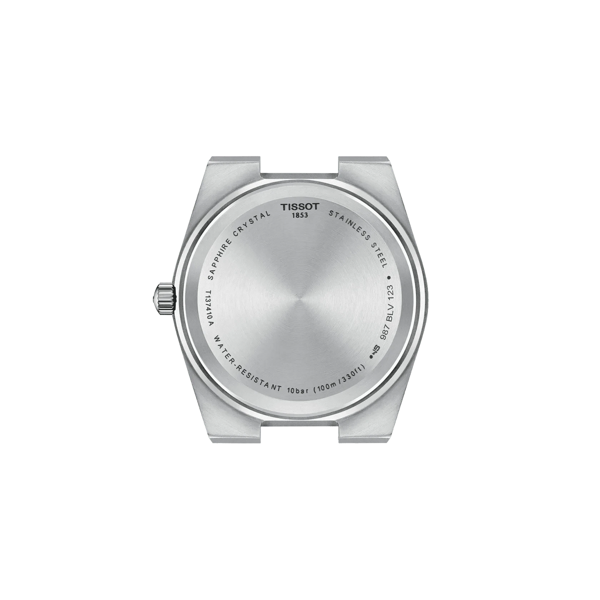 Tissot PRX 40mm Quartz Swiss Made T137.410.17.011.00 Orologio Uomo Quadrante Bianco Cinturino Gomma Bianca MDR